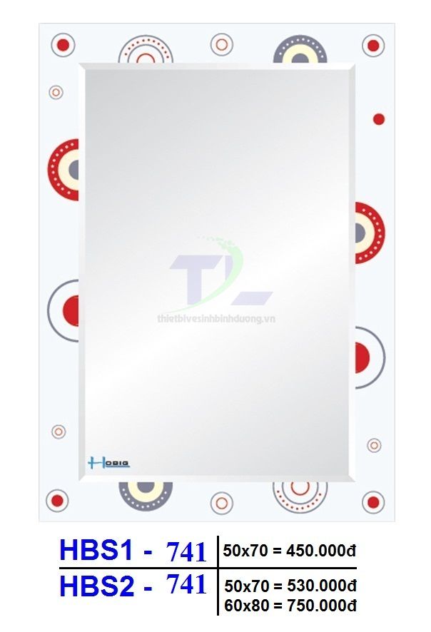 Gương soi phòng tắm HOBIG HBS1-741